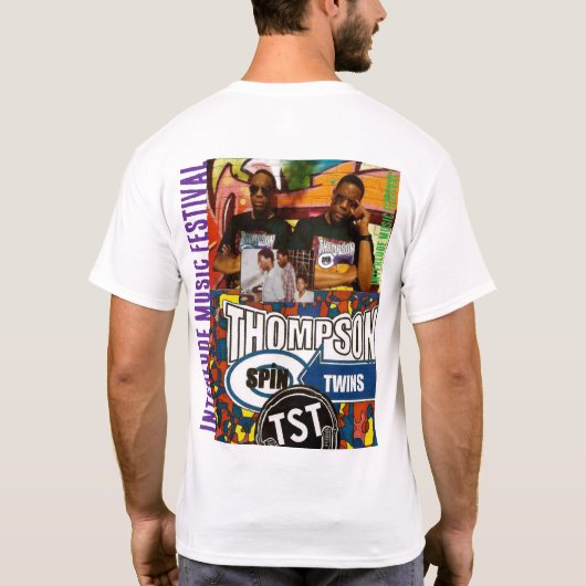 INTERLUDE MUZIEKFESTIVAL. Heren Basic T-Shirt (Achterkant)