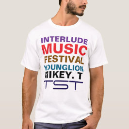 INTERLUDE MUZIEKFESTIVAL. Het T-shirt van YL MTMen