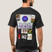 INTERLUDE PIXTURES FILM F MERCH Basic Donker T-shi T-shirt (Achterkant)