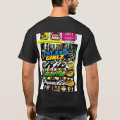 INTERLUDE SOUL Basic T-shirt donker (Achterkant)