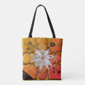 "Intermingle" (Medium) Schouder Tote Tas (Achterkant)