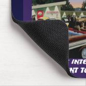 Intermissie op station in Mousepad Muismat (Hoek)