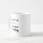 Intermitterend branden koffiemok (Voorkant links)