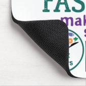 Intermitterend Fasting OMAD Funny Quote Muismat (Hoek)