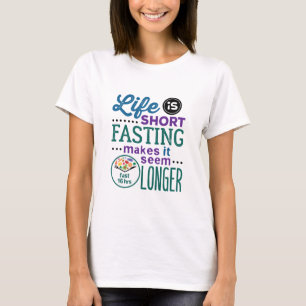Intermitterend Fasting OMAD Funny Quote T-shirt