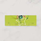 Intern B-kaart Mini Visitekaartje (Achterkant)