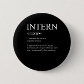 Intern definitie Taakassistent Cadeau Ronde Button 5,7 Cm (Voorkant)
