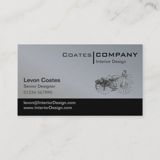 Intern design Creëer uw eigen Visitekaartje (Voorkant)