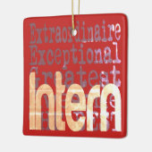 Intern Extraordinaire Keramisch Ornament (Links)
