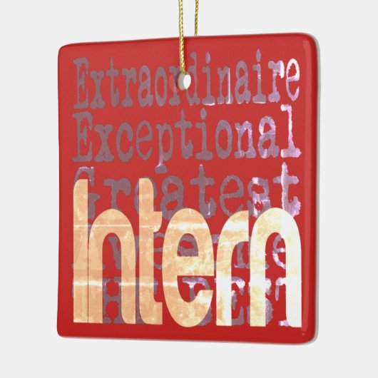 Intern Extraordinaire Keramisch Ornament (Links)