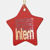 Intern Extraordinaire Keramisch Ornament (Links)