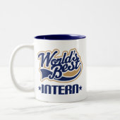 Intern Gift Tweekleurige Koffiemok (Links)