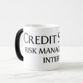 Intern kredietrisicobeheer magische mok (Voorkant links)