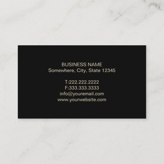 Intern ontwerp blauw agaat Stone Modern Visitekaartje (Achterkant)