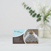 Intern ontwerp dat Moderne VisitekaartjeSpa opvoer Visitekaartje (Staand voorkant)