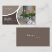 Intern ontwerp fasering modern Visitekaartje 7 (Voorkant / Achterkant)