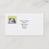 Intern ontwerp visitekaartje (Achterkant)