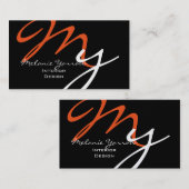 Intern ontwerp visitekaartje (Voorkant / Achterkant)