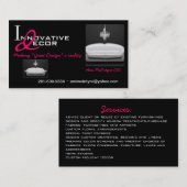 Intern ontwerp visitekaartje (Voorkant / Achterkant)