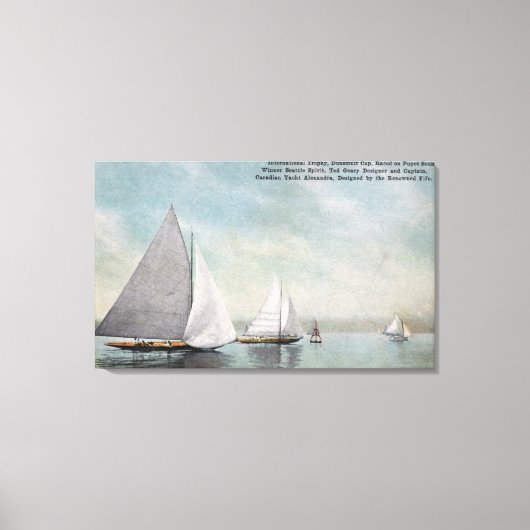 Intern Trophy Dunsmuir Cup Winner Canvas Afdruk (Voorkant)