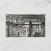 Intern Uitzicht van de vergaderzaal van John Bunya Visitekaartje (Achterkant)
