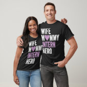 Intern vrouw Mam Intern Hero T-shirt (Unisex)