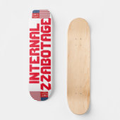 INTERN ZAZZBOTAGE Skateboard (Voorkant)