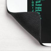 Internationaal Alfabet Muismat (Hoek)