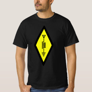 Internationaal Amateur Radio Symbool HamRadio Scha T-shirt