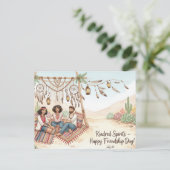 Internationaal Briefkaart op vrijdag (Staand voorkant)