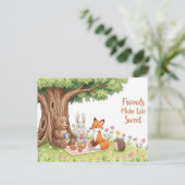 Internationaal Briefkaart op vrijdag (Staand voorkant)