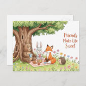 Internationaal Briefkaart op vrijdag (Voorkant / Achterkant)