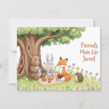 Internationaal Briefkaart op vrijdag