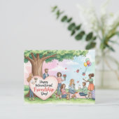 Internationaal Briefkaart op vrijdag (Staand voorkant)