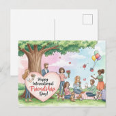 Internationaal Briefkaart op vrijdag (Voorkant / Achterkant)