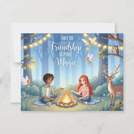 Internationaal Briefkaart op vrijdag