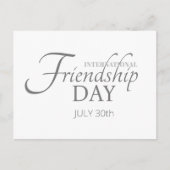 Internationaal Briefkaart op vrijdag (Voorkant)