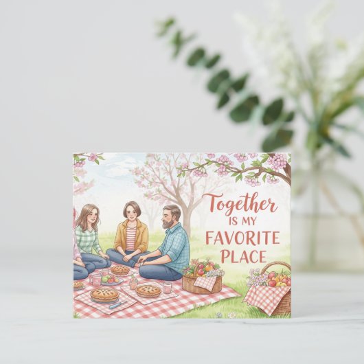 Internationaal Briefkaart op vrijdag (Staand voorkant)