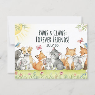 Internationaal Briefkaart op vrijdag