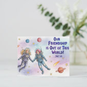 Internationaal Briefkaart op vrijdag (Staand voorkant)