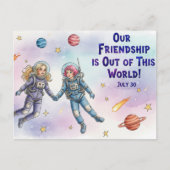 Internationaal Briefkaart op vrijdag (Voorkant)