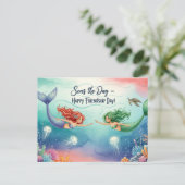 Internationaal Briefkaart op vrijdag (Staand voorkant)