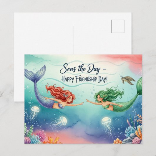 Internationaal Briefkaart op vrijdag (Voorkant / Achterkant)