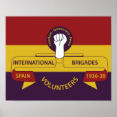 Internationaal brigades-Poster Poster (Voorkant)
