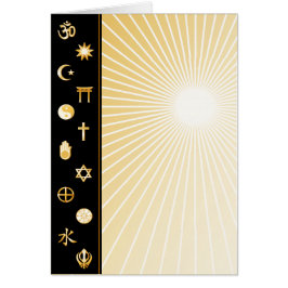 Internationaal Faiths Wenskaart aanpassen