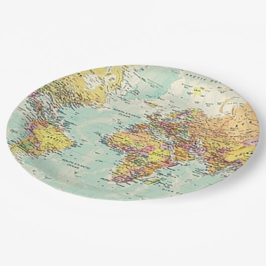 Internationaal Feest 9” Papieren Bord (Gekanteld)