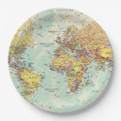 Internationaal Feest 9” Papieren Bord (Voorkant)