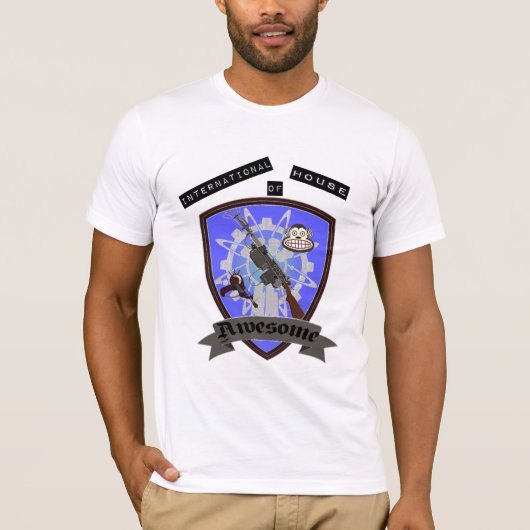 Internationaal Huis van Geweldige T-shirt (Voorkant)