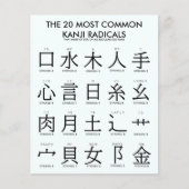 Internationaal > Japans | 20 meest voorkomende Kan Flyer (Voorkant)