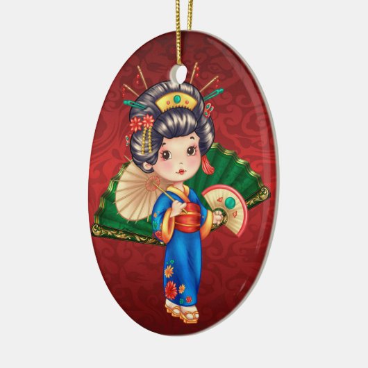 Internationaal - Japans meisje - SRF Keramisch Ornament (Links)